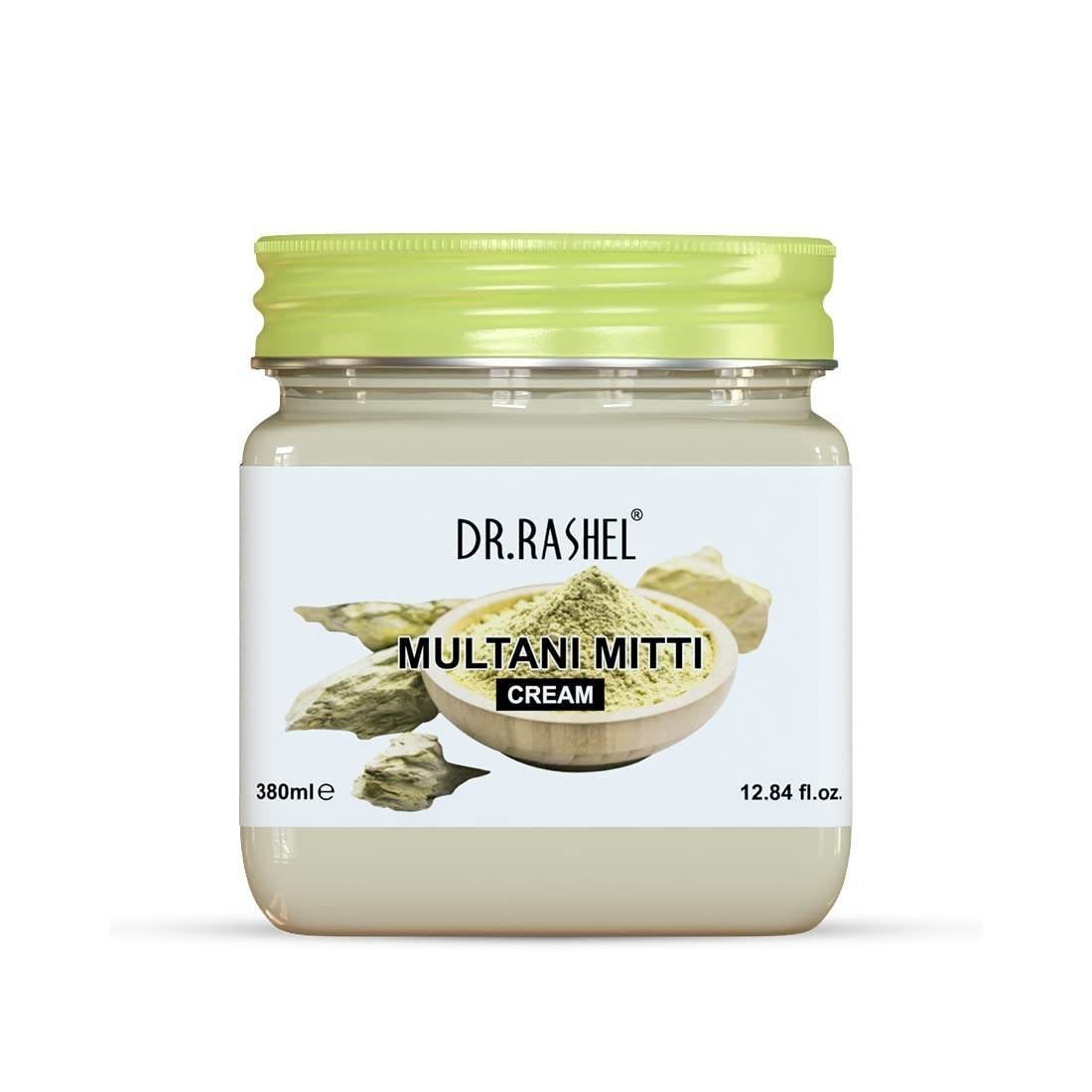 uk51v0DMVgQ1L-1.jpg DR.RASHEL Multani Mitti Face Cream For Women and Men (380 Ml) | All Skin Types |Soft and Healthy Skin | Repairing & Nourishment | Deep Hydration & Moisturization | 100% Vegan | Paraben Free - Fast UK Delivery - Image 1