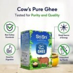 Sri Sri Tattva Cow Ghee - 1 Litre (Pack of 1) - Pure Cow Ghee for Better Digestion and Immunity - Fast UK Delivery - Image 6