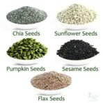 YUVIKA Combo Chia Seeds - Sunflower Seeds - Pumpkin Seeds - Sesame Seeds - Flax Seeds 250 Grams (50 Grams Each) - Fast UK Delivery - Image 3