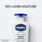 Vaseline Intensive Care Lotion, Advanced Repair Fragrance Free 20.3 oz - Fast UK Delivery - Image 4