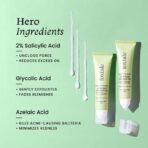 Foxtale 2% Salicylic Acid Acne Spot Corrector Gel with2% Azelaic Acid & 3% Glycolic Acid |Reduces Pimples Overnight | Prevents Acne Scars | For Men & Women | 15 ml - Fast UK Delivery - Image 5