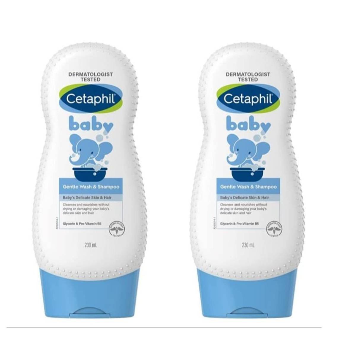 uk51vcRlMMXPL-1-1.jpg Cetaphil Galderma Baby Gentle Wash And Shampoo (230ml) - Pack of 2 - Fast UK Delivery - Image 1