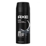 Axe Black Deodorant Body Spray for Men | 48H* Odour Protection | Odour-Combatting Zinc Technology | Frozen Pear and Cedarwood Scent|150ml - Fast UK Delivery