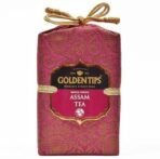 Golden Tips Pure Assam Black Tea Loose Leaf Brocade Bag (200 Gram, 100 cups) - Fast UK Delivery - Image 2