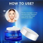Colorbar Hydra White Intense Whitening Night Cream, 25g | Protects skin from UV damage | Long-lasting hydration | Brightens, strengthens & nourishes skin - Fast UK Delivery - Image 7