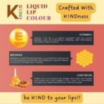 KINDED Liquid Lip Colour Vitamin E Enriched No Transfer Waterproof Long Stay Lipsticks Lip Gloss Set for Girls Women (Pack of 2, 6 ml each, Matte Finish, Shades Barbie Pink & More Maroon) - Fast UK Delivery - Image 7
