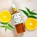 Just Herbs Silksplash Neem-Orange Rehydrant Ayurvedic Face Wash - 100 ML + Just Herbs Steam Distilled Rose Water Face Mist - 100 ML - Fast UK Delivery - Image 4