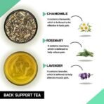 TEACURRY Back Pain Tea (30 Tea Bags, 1 Month) - Helps with Back Pain, Sciatica, Herniated Disc-Tea For Bones - Fast UK Delivery - Image 7
