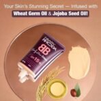 Hilary Rhoda BB Cream with SPF 15 | Infused with Wheat Germ Oil & Jojoba Seed Oil | Weightless Formula | Hides Blemishes, Dark Spots & Pigmentation - 40ml (Shell White - Shade 1) - Fast UK Delivery - Image 5