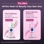 NIVEA Women Deodorant Roll On Pearl & Beauty Fine Fragrance 50 ml | For Fragrant Smooth & Beautiful Underarm Skin - Fast UK Delivery - Image 7
