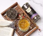 Hamiast Lavender Tea, Premium Kashmir Lavender and Green Tea Blend, Calming Tea for Stress Relief, Good Sleep & Glowing Skin, 100 grams Serves 50 Cups - Fast UK Delivery - Image 3