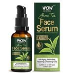 WOW Skin Science Green Tea Face Serum | Aloe Vera Extract with Pro Vitamin B5 & Vitamin E | Anti Aging, Skin Repair | Blemishes, Fine Lines, Smooth Skin | No Parabens | 30 ml - Fast UK Delivery - Image 2