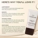 Colorbar Cosmetics Flawless Finish Primer 30 ml, Transparent |Moisturizes Skin | Gel based light weight formula |Provides Radiant & Smooth Finish - Fast UK Delivery - Image 6