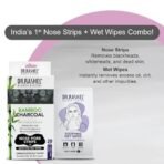 DR.Rashel Nose Pore Strips| Deep Cleansing Nose Strips For Instant And Painless Blackheads Removal 20 PCS (Bamboo Charcoal) (10 Strips &10 Wipes) - Fast UK Delivery - Image 4