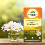 Organic India Simply Chamomile 25 Tea bags (Pack of 1) - Image 7
