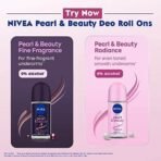 NIVEA Deodorant Roll On, Pearl & Beauty For Women 50ml (Pack of 2) - Fast UK Delivery - Image 7