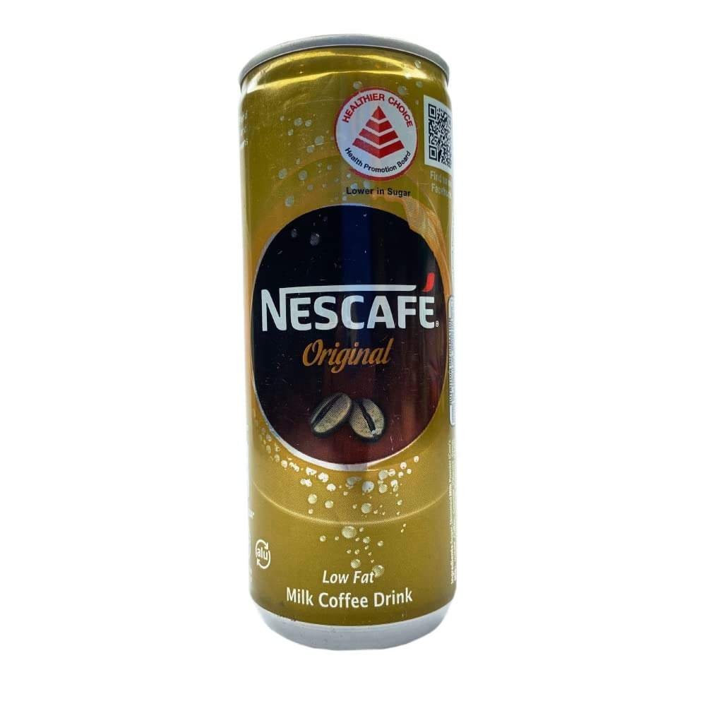 uk51wR1uxG0UL-1.jpg Nescafe Original Low Fat Milk Drink, 8.12 fl oz / 240 ml, Gold - Fast UK Delivery - Image 1