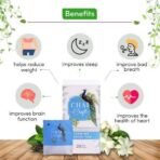 Chai Craft Jasmine Green Tea (50 Teabags) I For Calm Mind and Relaxation | Made with 100% Whole Leaf, Natural Jasmine Flowers & Natural Flavors I Pack of 25X2 boxes - Fast UK Delivery - Image 5