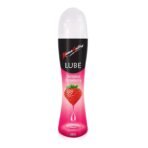 KamaSutra Lube Strawberry Personal Lubricant for Men & Women - 50 ml | Water Based Lube | Compatible with Condoms & Toys | Silicon Free Formula | Long Lasting Pleasure - Fast UK Delivery