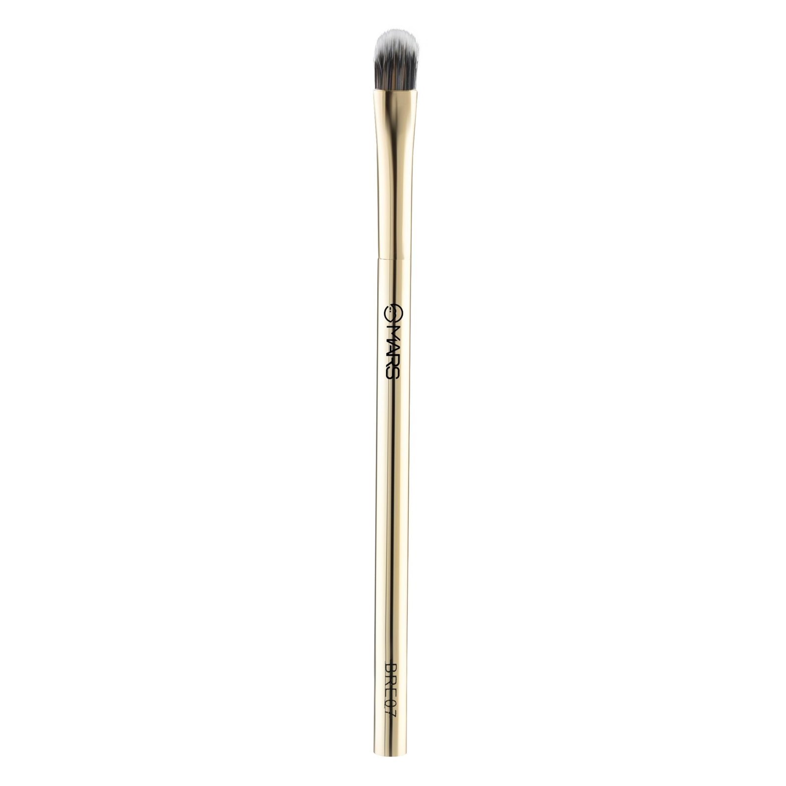 uk51wXMWWhb4L-1-1.jpg MARS Artist's Arsenal Professional Flat Crease Brush For Eye makeup | Feather Soft Bristles | Multi-Purpose For Eyes | Precise Synthetic Bristles | Luxe Design Brush (Golden) - Fast UK Delivery - Image 1