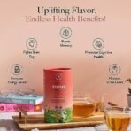 Wellbeing Nutrition Focus Tea | Memory Booster Green Tea for Focus, Concentration & Cognitive Function with Brahmi, Shankhpushpi, Ginkgo Biloba, Gotu Kola (20 Pyramid Tea Bags) - Image 4