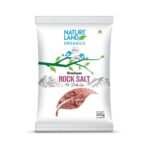 Natureland Organics Himalayan Pink Rock Salt 500 Gm - Organic Rock Salt - Fast UK Delivery