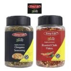 Easy Life Oregano Seasoning 125g with Roasted Pizza Chilli Flakes 100g (Perfect Combo of Seasonings and Spice for Pizza Pasta Risotto Lasagna Spaghetti Polenta) - Fast UK Delivery - Image 3