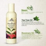 moha: Anti Dandruff Oil With Benefits Of Tea Tree Oil, Neem Oil, Hibiscus OIl, Rosemary Oil| Hair Oil For Men & Women | For All Hair Types. (200 ML)(Pack of 1) - Fast UK Delivery - Image 6