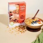 Gaia Crunchy Fruit and Nut Muesli 400g Box - The Deliciously Crunchy and Nutritious Breakfast Cereals Packed with Fibre, Iron and Antioxidants Serves As The Nourishing, Tasty Breakfast Option. - Fast UK Delivery - Image 4