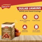 Bikano Royal Gulab Jamun | Traditional Indian Sweet | 1kg Pack - Fast UK Delivery - Image 4