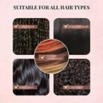 Just Herbs Castor and Black Onion Seed Sulfate Free Shampoo Reduce Hairfall,Hair Loss For Dry and Frizzy, Normal Hair Types Men & Women - 200ml - Fast UK Delivery - Image 5