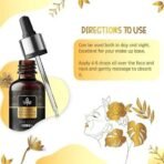 ISVARA AYURVEDA 24k Gold Face Serum for Glowing Skin -Instant Sparkling Glow for All Skin Types - 30ml (Pack of 2) - Fast UK Delivery - Image 5