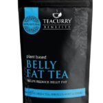 TEACURRY Belly Fat Tea (100 Gram Loose, Black Pouch) - Caffeine-Free Flatter Tummy, Helps with Belly Fat | 100% Natural - Fast UK Delivery