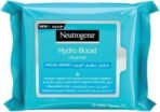Neutrogena Hydro Boost Facial Wipes Cleanser 25 Wipes - Fast UK Delivery