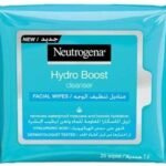 Neutrogena Hydro Boost Facial Wipes Cleanser 25 Wipes - Fast UK Delivery