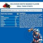 Wellbeing Nutrition Marvel Captain America Melts | Multivitamin for Kids (6+) to Improve Overall Growth & Develpoment with Vitamin A, B-Complex, C, D & Iron | Tropical Berry Flavor (30 Oral Strips) - Fast UK Delivery - Image 7