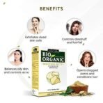 INDUS VALLEY Bio Organic Multani Mitti Powder | Healing Clay | Bentonite clay + Aloevera Cucumber water Toner - 200g+250ml - Fast UK Delivery - Image 7