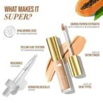 MyGlamm Super Serum Concealer Liquid Form- 201N Fawn - 6g | Infused With Hyaluronic Acid & Vitamin C| Long Lasting & Full Coverage Concealer | All Skin Type - Fast UK Delivery - Image 4