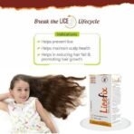 Dabur Licefix - Anti Lice Hair Oil | Mix of 11 Essential Oils for Effective Lice Removal | Maintains Scalp Health | Reduces Hairfall - 50ml + 10ml - Fast UK Delivery - Image 7