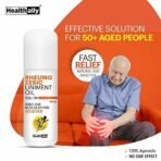Healthally Pain Relief Oil Roll On & Crepe Bandage|Joint Pain,Muscle Shoulder Back Sprain Pain Relief Kit|Fast Action Pain Killer Oil Gives Deep Quick Relief From Pain & Stiffness - 60 ML - Fast UK Delivery - Image 3