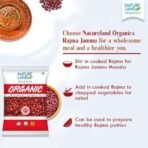 Natureland Organics Rajma Jammu 500 Gm (Pack of 2) - Organic Healthy Rajma - Fast UK Delivery - Image 3