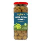 Abbie's Green Pitted Olive 450g Pack of 1 - Fast UK Delivery