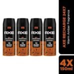 Axe Recharge Long Lasting Deodorant Bodyspray For Men 150 ml, Pack of 4 - Fast UK Delivery - Image 3