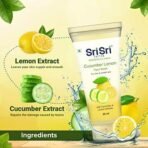Sri Sri Tattva Shuddhta Ka Naam Cucumber Lemon Face Wash, 60Ml (Pack Of 5) - For Deep Cleansing And Hydration - Get Even Toned Skin And Brighter Complexion - All Skin Types - Women & Men - Image 4