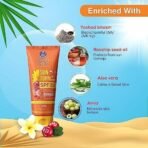 Ayouthveda Sun Turn Cream SPF 50 With UVA, UVB & PA++++ Protection | Rosehip Seed Oil, Yashad Bhasam, Amla, Aloe Vera (Pack of 1, 60g each) - Fast UK Delivery - Image 5