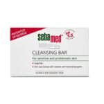 SebaMed Cleansing Bar, Ph5.5, Gentle, Non Drying, Soap Free, Moisturizing Bath, Vitamins & Amino Acids L Free From Phthalates, Dermatologically & Clinically Tested L Ideal, 100 Gm - Fast UK Delivery
