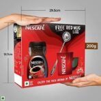 Nescafe Classic Ground Coffee Jar, 200 g with Free Red Mug and Scoop Spoon - Fast UK Delivery - Image 7