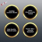 Kamasutra Six ORGASMAX Ultra Premium 4 in 1 Ribbed, Dotted, Contoured, Climax Delay Condom (Set of 6, 72 Sheets) - Fast UK Delivery - Image 6