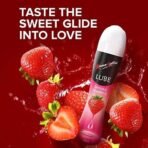 KamaSutra Strawberry Flavoured Condoms for men Count 10 with Strawberry Water Lube Flavoured Lubricant 50ml - Fast UK Delivery - Image 3