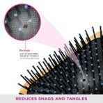 Vega Wooden Paddle Hair Brush (India's No.1* Hair Brush Brand) For Men and Women (E1-PB) - Fast UK Delivery - Image 6